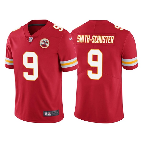 Men's Kansas City Chiefs #9 JuJu Smith-Schuster Vapor Untouchable Red Limited Stitched Football Jersey Men's Kansas City Chiefs #9 JuJu Smith-Schuster Vapor Untouchable Red Limited Stitched Football Jersey